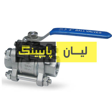  شیر گازی استنلس استیل 316 کلاس 800 دنده اروپایی