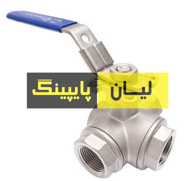 شیر گازی استنلس استیل 316 کلاس 800 ساکت ولد اروپایی