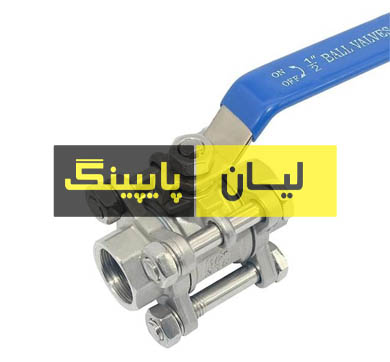 شیر گازی استنلس استیل 316 کلاس 800 ساکت ولد اروپایی