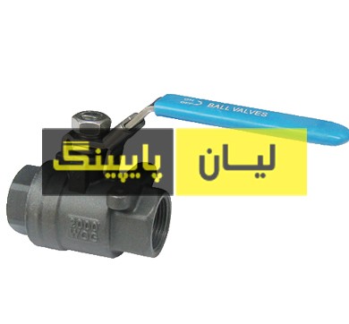 شیر گازی فولادی 1000 وگ ساکت ولد دو تیکه