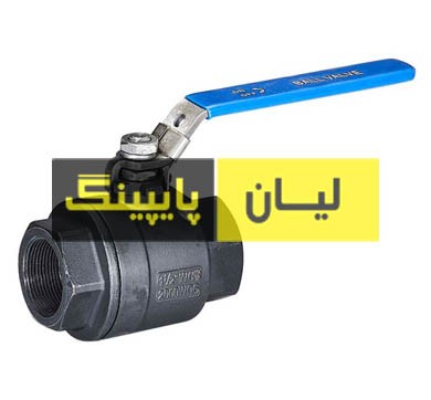  شیر گازی فولادی دو تکه کلاس 800 دنده اروپایی