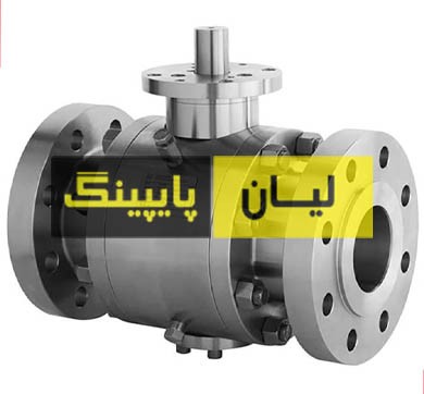 شیر توپی فولادی ترینیون فول بور کلاس 1500
