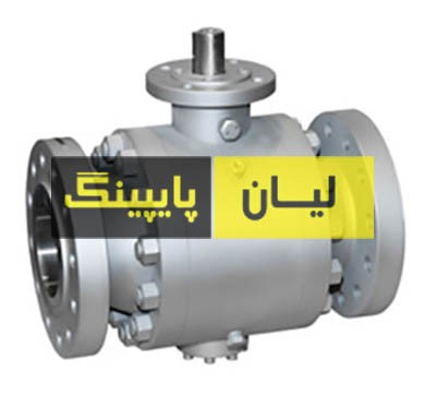 شیر توپی فولادی ترینیون فول بور کلاس 300