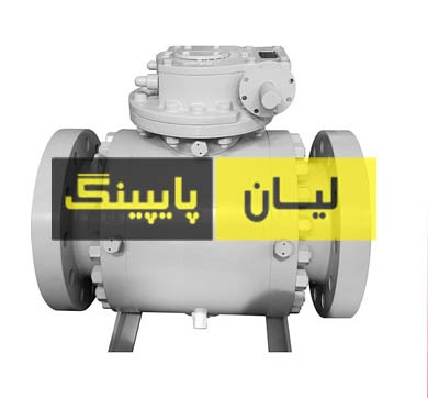 شیر توپی فولادی ترینیون فول بور کلاس 600