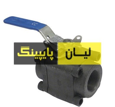 شیر توپی A105 کلاس 800 رزوه ای