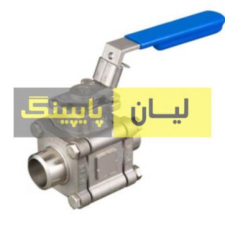 شیر گازی استنلس استیل 304 کلاس 800 ساکت ولد اروپایی