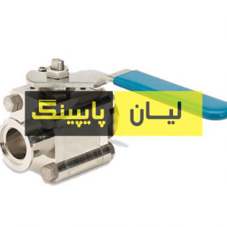 شیر گازی استنلس استیل 316 کلاس 800 ساکت ولد اروپایی