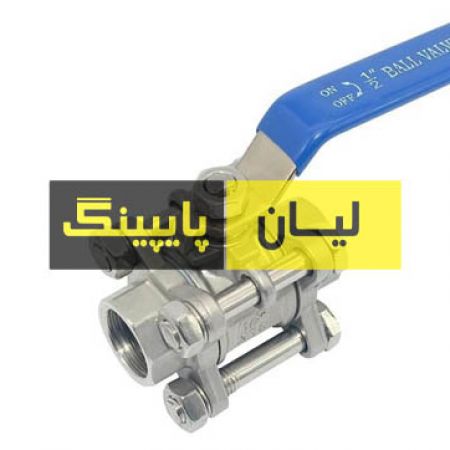 شیر گازی استنلس استیل 304 کلاس 800 ساکت ولد اروپایی