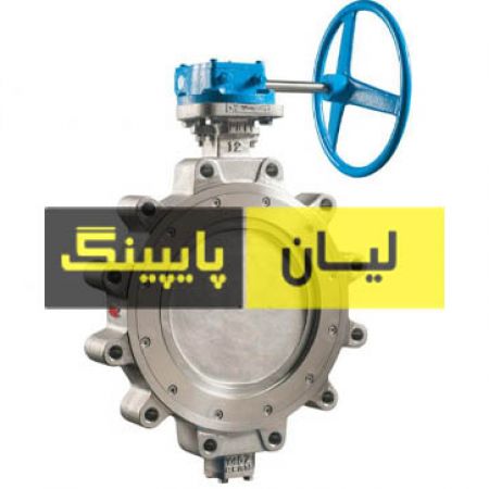 شیر پروانه ای لاگ کلاس 150 استنلس استیل 304 اروپایی	