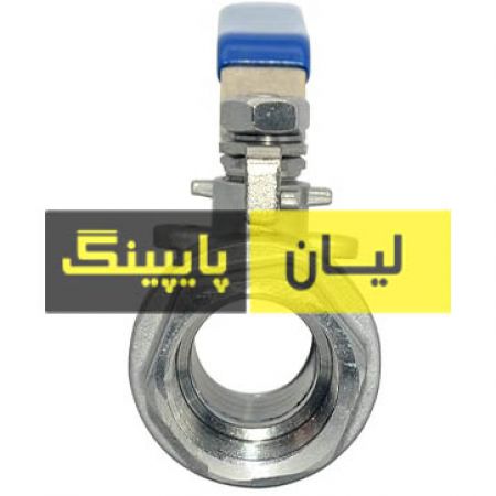 شیر گازی استنلس استیل 1000 وگ ساکت ولد دو تیکه استنلس استیل 304 اروپایی