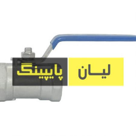 شیر گازی استنلس استیل 1000 وگ ساکت ولد دو تیکه استنلس استیل 304 اروپایی