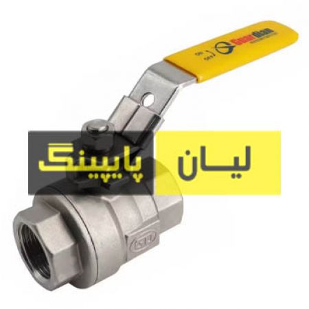 شیر گازی استنلس استیل 1000 وگ ساکت ولد دو تیکه استنلس استیل 304 اروپایی