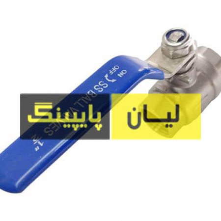 شیر گازی استنلس استیل 1000 وگ ساکت ولد دو تیکه استنلس استیل 316 اروپایی