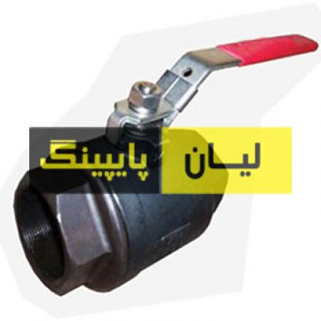  شیر گازی فولادی دو تکه کلاس 800 دنده اروپایی