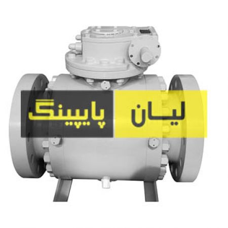 شیر توپی فولادی ترینیون فول بور کلاس 150