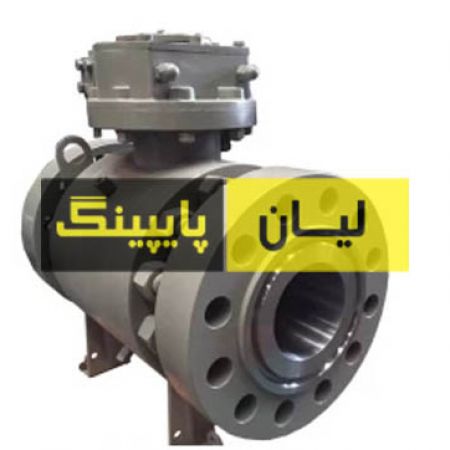شیر توپی فولادی ترینیون فول بور کلاس 600