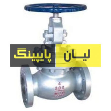شیر فلكه سوزنی فولادی فلنجدار کلاس 150