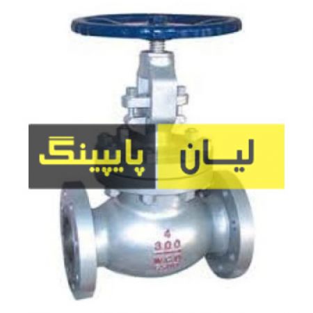 شیر فلكه سوزنی فولادی فلنجدار کلاس 150