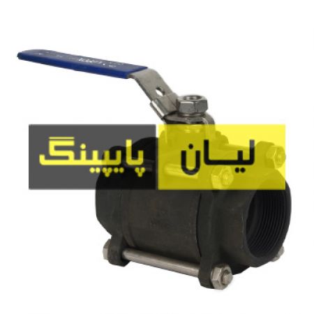 شیر توپی فولادی ساکت ولد کلاس 800