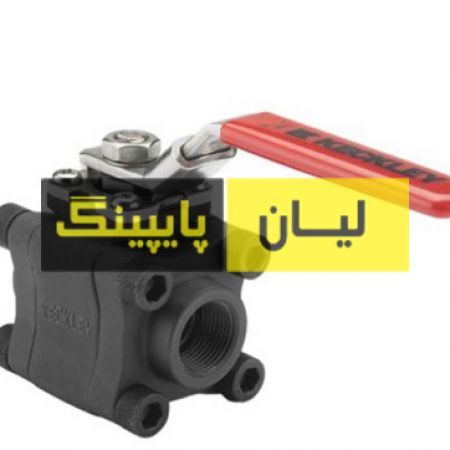 شیر توپی فولادی ساکت ولد کلاس 800